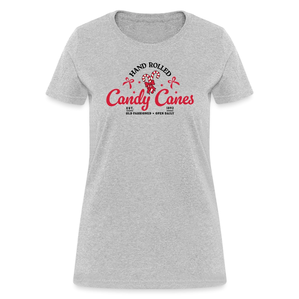 Hand Rolled Candy Canes Women's T-Shirt