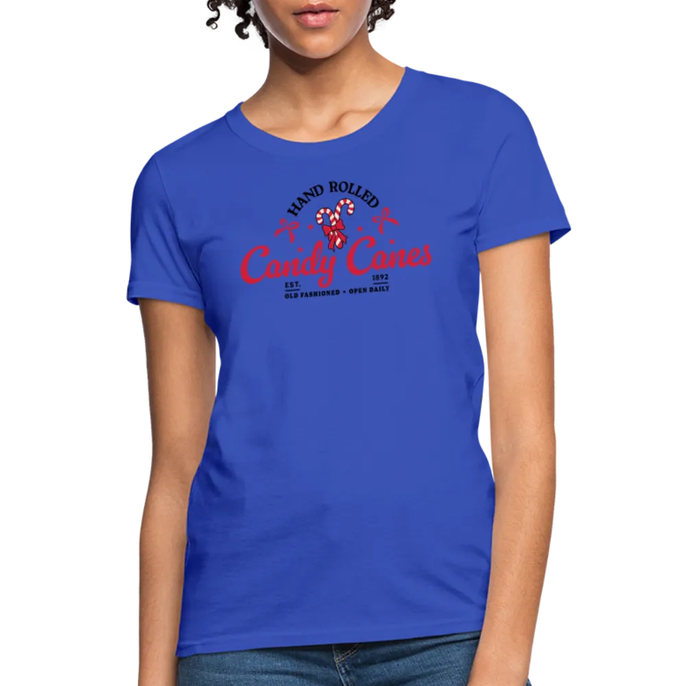 Hand Rolled Candy Canes Women's T-Shirt