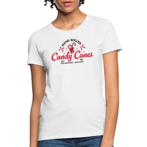 Hand Rolled Candy Canes Women's T-Shirt