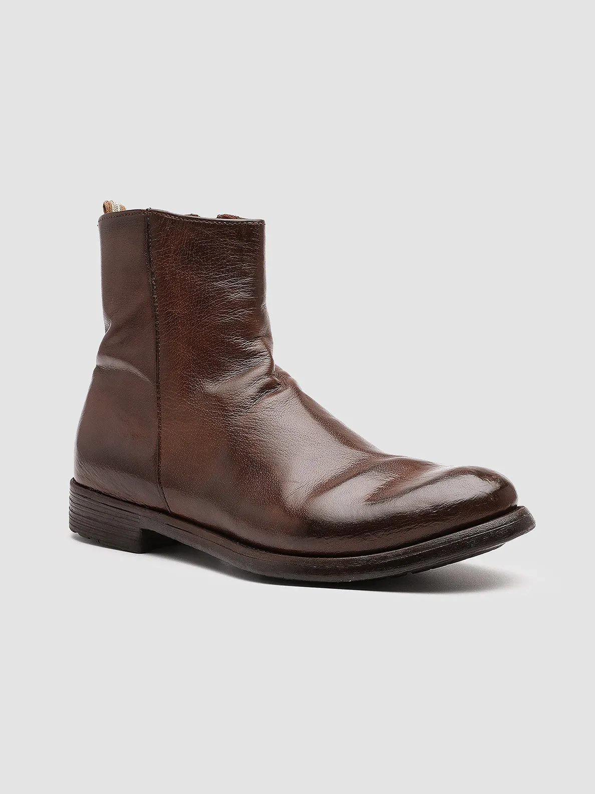 HIVE 010 - Brown Leather Boots