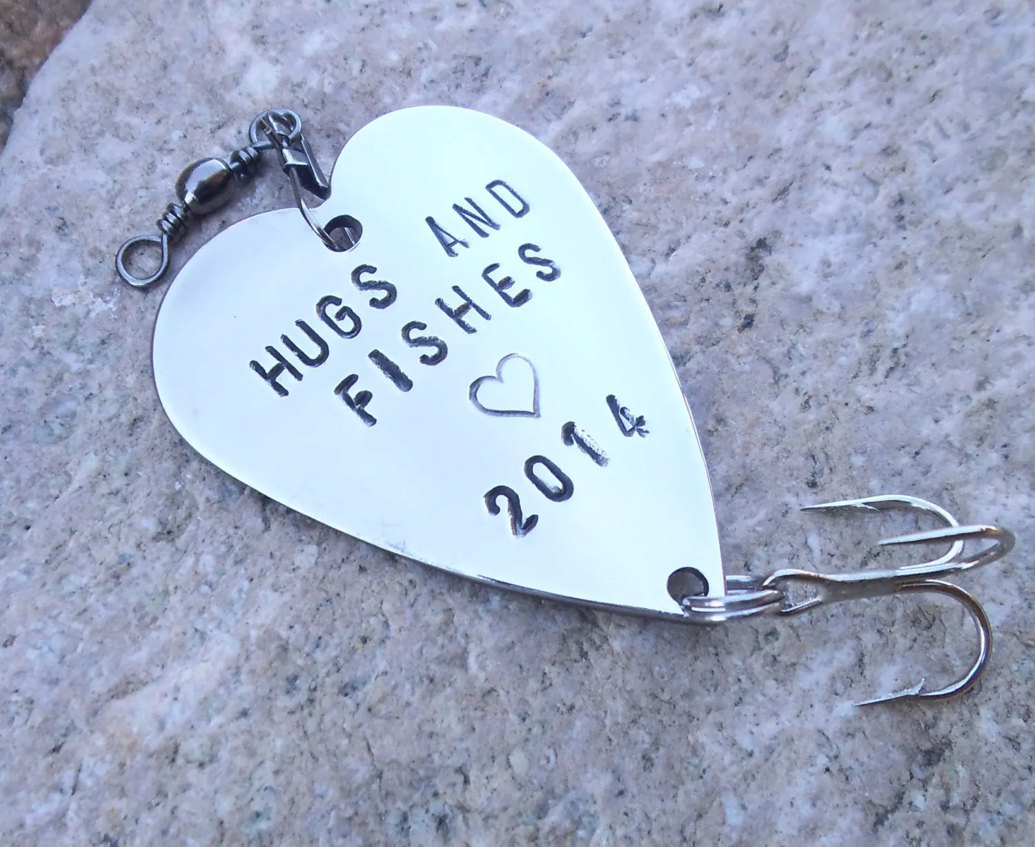 Holiday Gift Thanksgiving Hostess Idea Hugs & Kisses Wedding Favor Hugs and Fishes 2015 Marine Dad Christmas Outdoor Sports Gift fo Husband