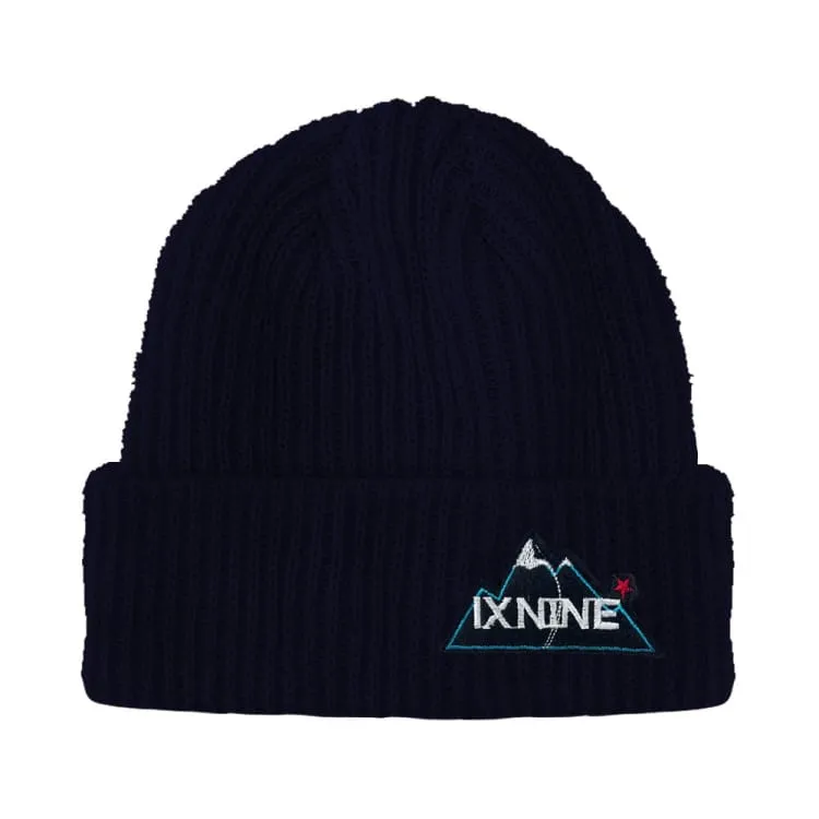 Ixnine IXB-01 Beanie-BLACK [Korean Brand]