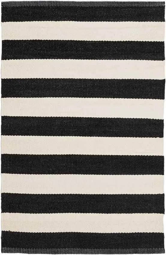 Jolie Outdoor Black Area Rug Carpet for Living Room Bedroom or Kitchen