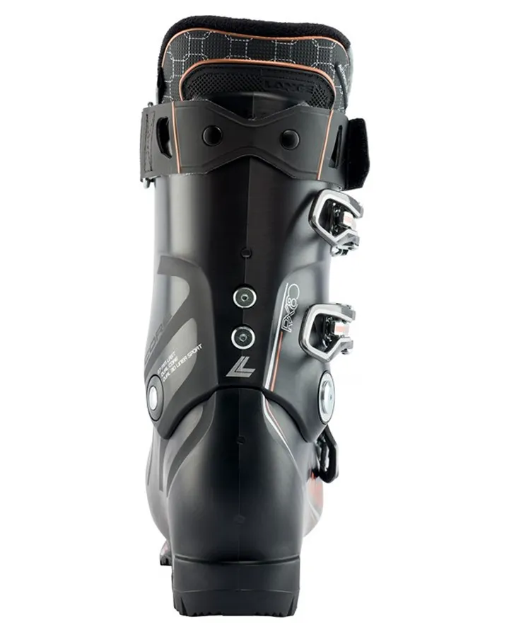 Lange RX 80 Grip Walk Womens All Mountain Ski Boots  - Black - 2023