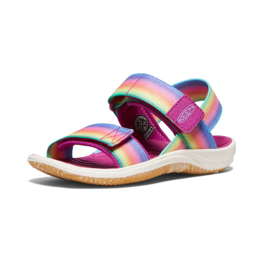 Little Kids' Elle Backstrap  |  Rainbow/Festival Fuchsia