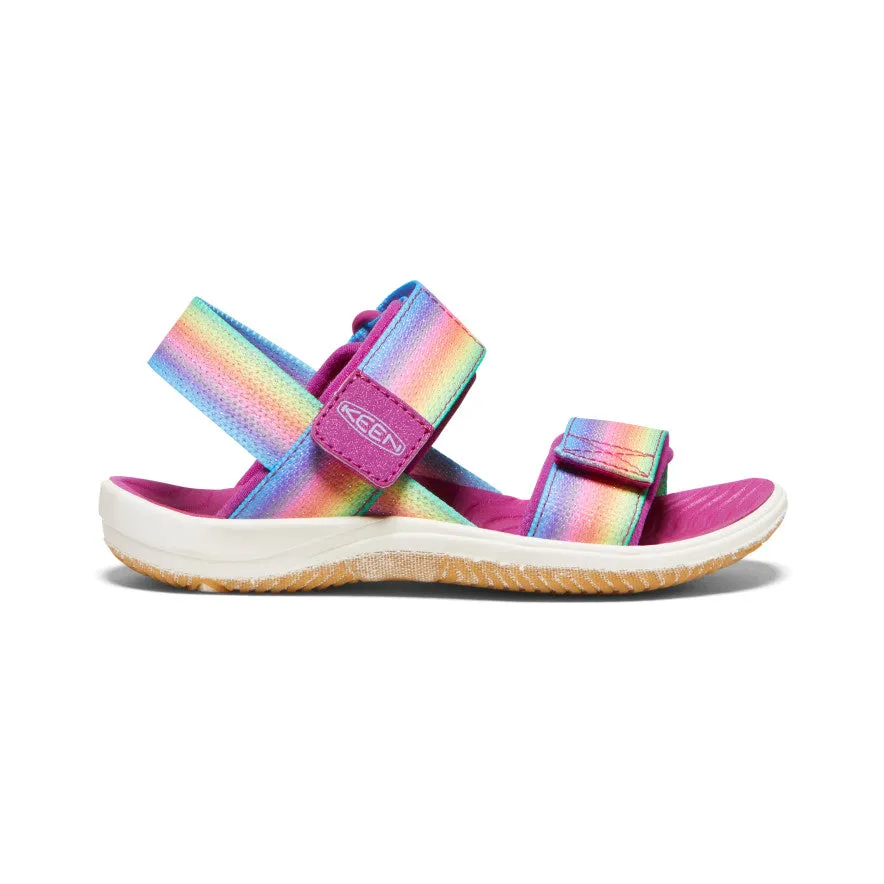 Little Kids' Elle Backstrap  |  Rainbow/Festival Fuchsia