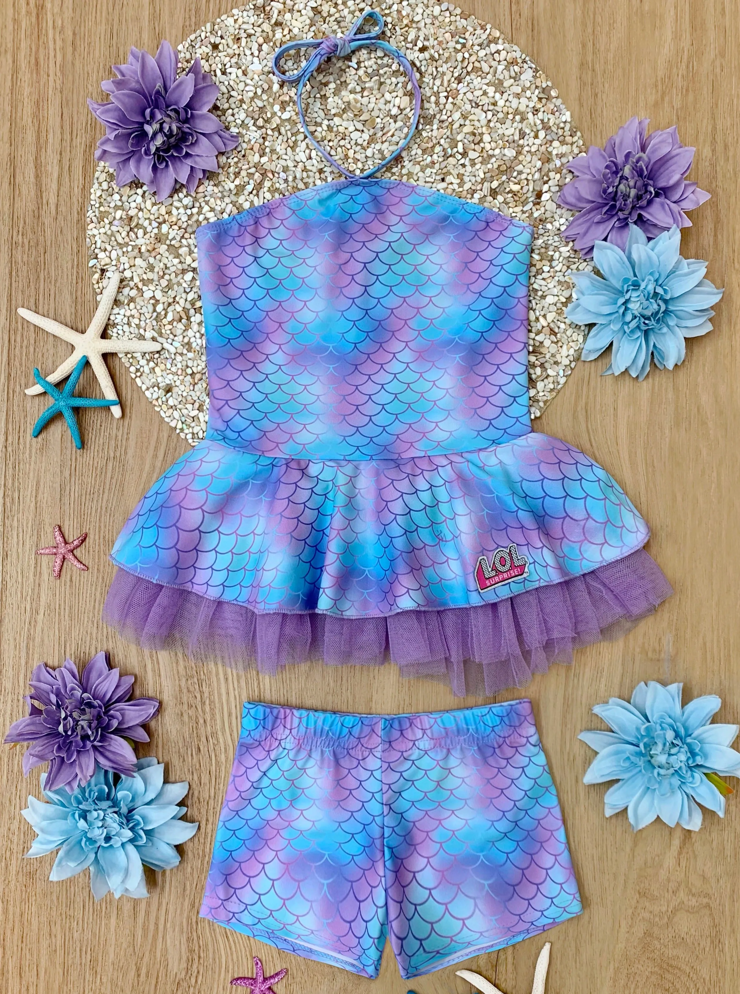 L.O.L. SURPRISE! Splash Queen Two Piece Swimsuit