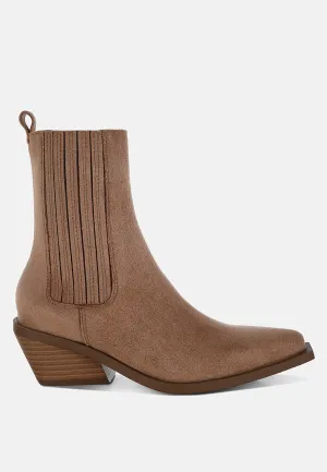 Mens Lording High Ankle Microfiber Chelsea Boots - Stylish and Comfortable Footwear for Any Occasion