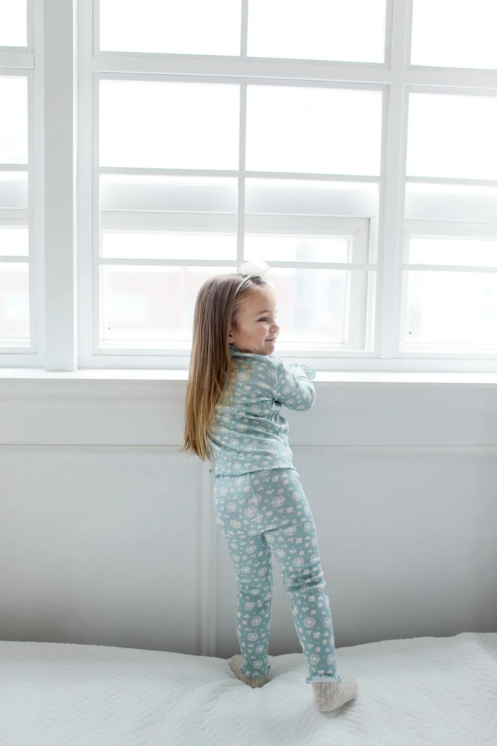 Maybee Mint Long Sleeve Pajama