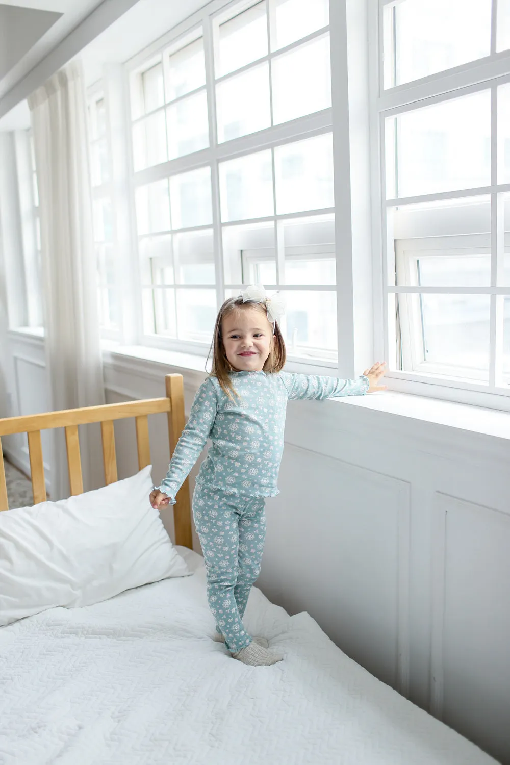 Maybee Mint Long Sleeve Pajama