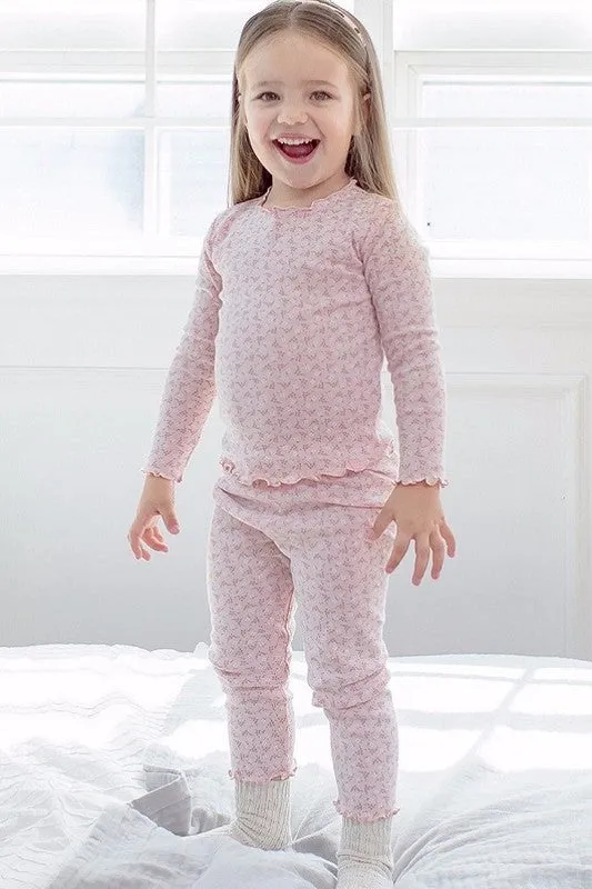 Maybee Pink Long Sleeve Pajama