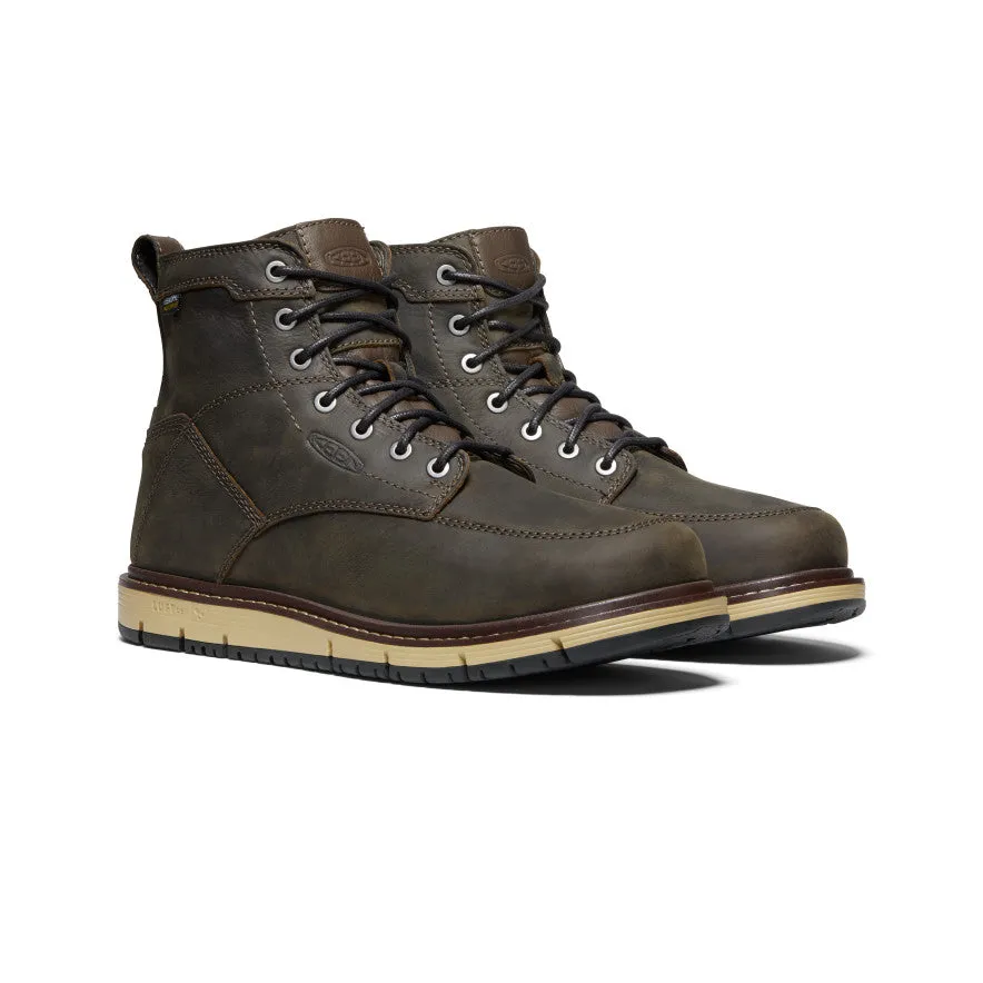 Men's San Jose 6" Waterproof Boot (Soft Toe)  |  Cascade Brown