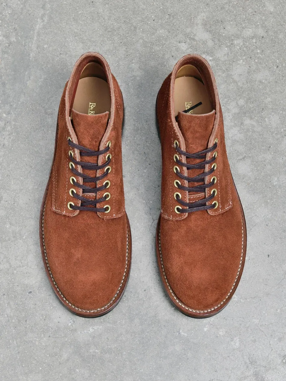 Men's Suede Round Toe Boots 9111