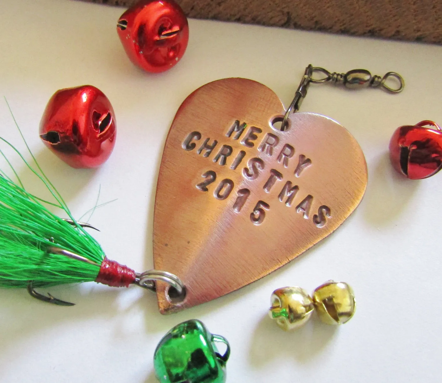 Merry Christmas Fishing Lure Happy Holidays Personalized Gift for Boyfriend's Family Fishing Gift for Christmas Tree Ornament Fishing Gear