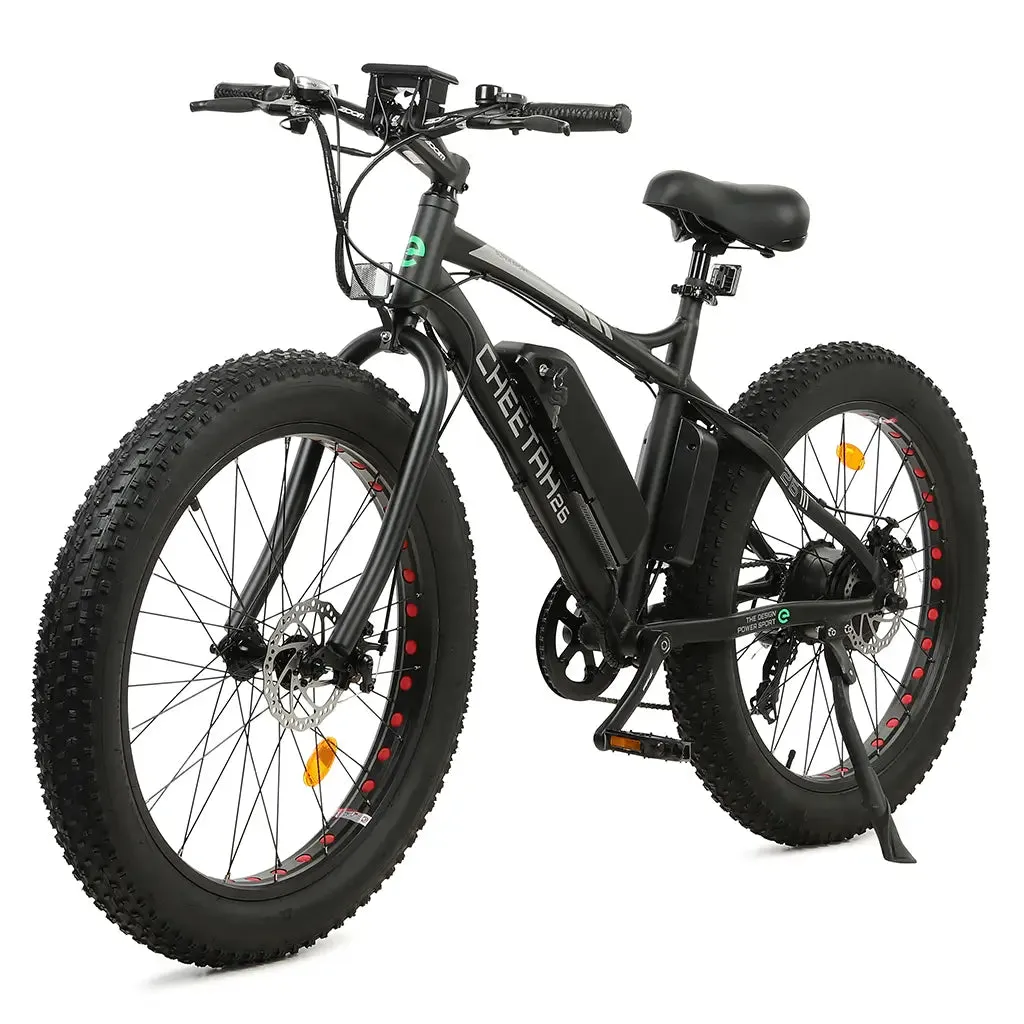 On Sale! UL Certified Ecotric Cheetah Beach Snow 36V 500W Fat Tire Electric Bike