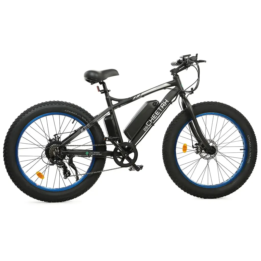 On Sale! UL Certified Ecotric Cheetah Beach Snow 36V 500W Fat Tire Electric Bike