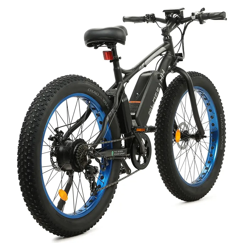 On Sale! UL Certified Ecotric Cheetah Beach Snow 36V 500W Fat Tire Electric Bike