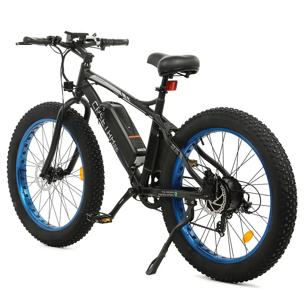 On Sale! UL Certified Ecotric Cheetah Beach Snow 36V 500W Fat Tire Electric Bike