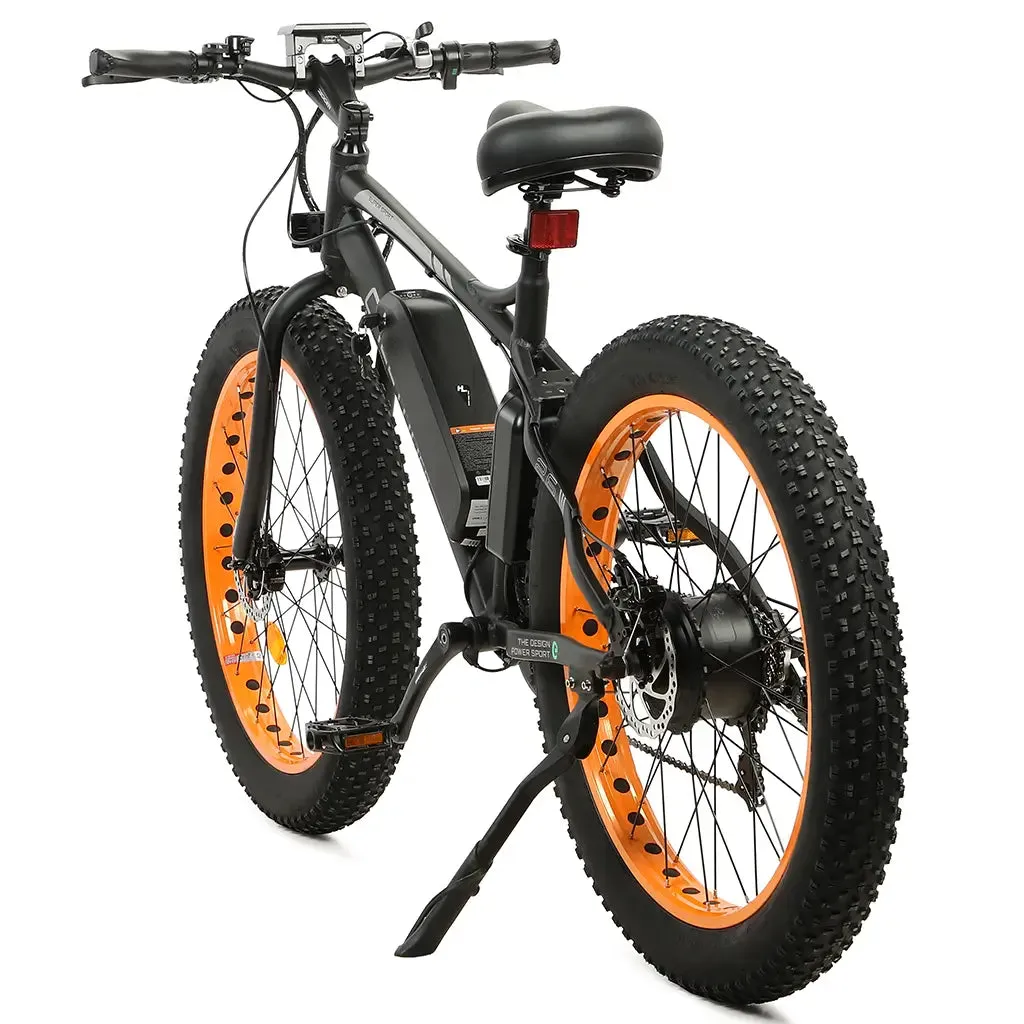 On Sale! UL Certified Ecotric Cheetah Beach Snow 36V 500W Fat Tire Electric Bike