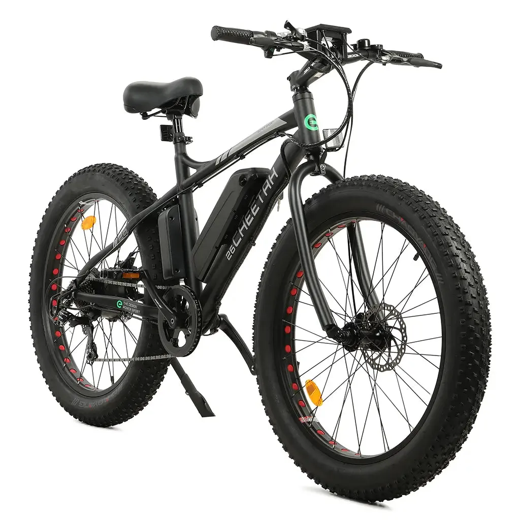 On Sale! UL Certified Ecotric Cheetah Beach Snow 36V 500W Fat Tire Electric Bike