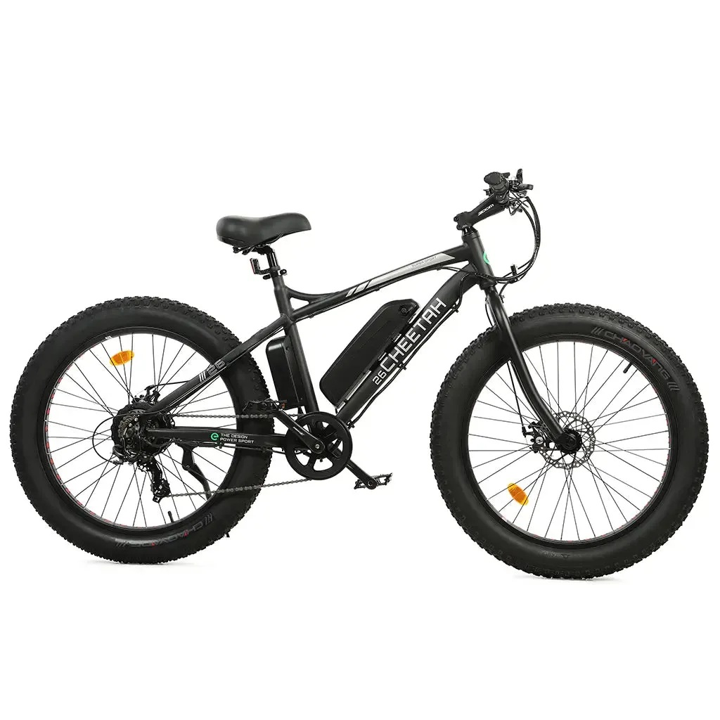 On Sale! UL Certified Ecotric Cheetah Beach Snow 36V 500W Fat Tire Electric Bike