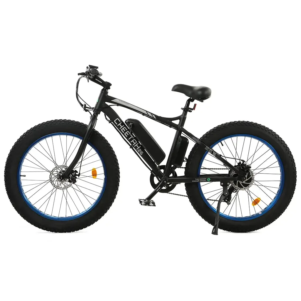 On Sale! UL Certified Ecotric Cheetah Beach Snow 36V 500W Fat Tire Electric Bike