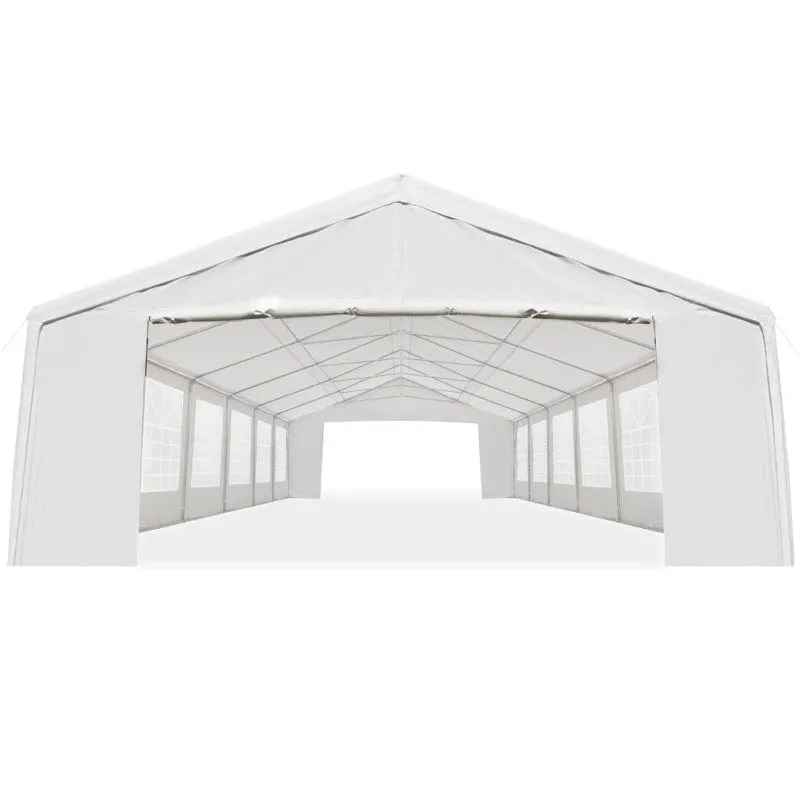 Outsunny 40' x 20' Heavy Duty Carport Party Tent Event Canopy - 84C-020