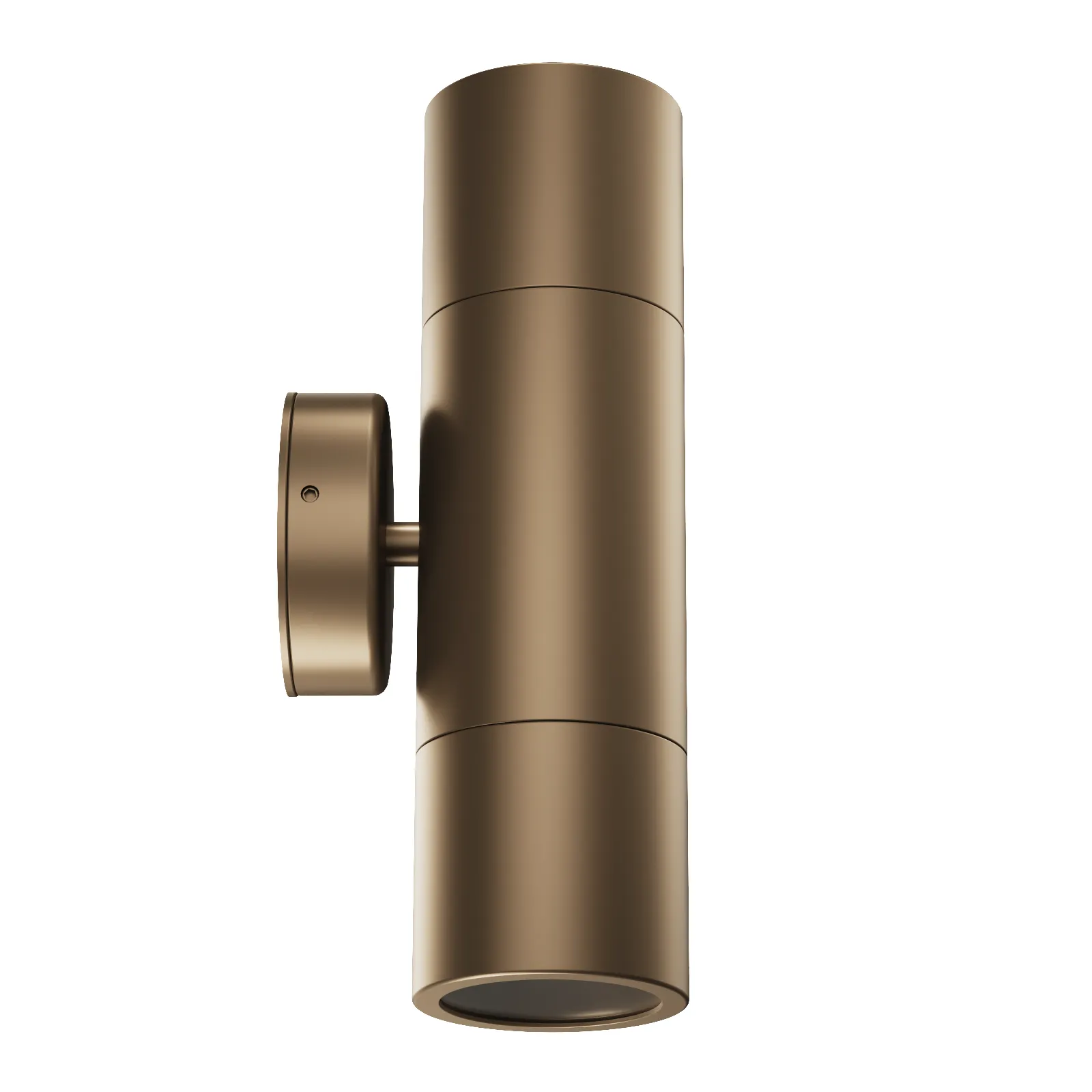 PILLAR Up & Down Aluminium Exterior Wall Light 2XGU10 IP65 GU10