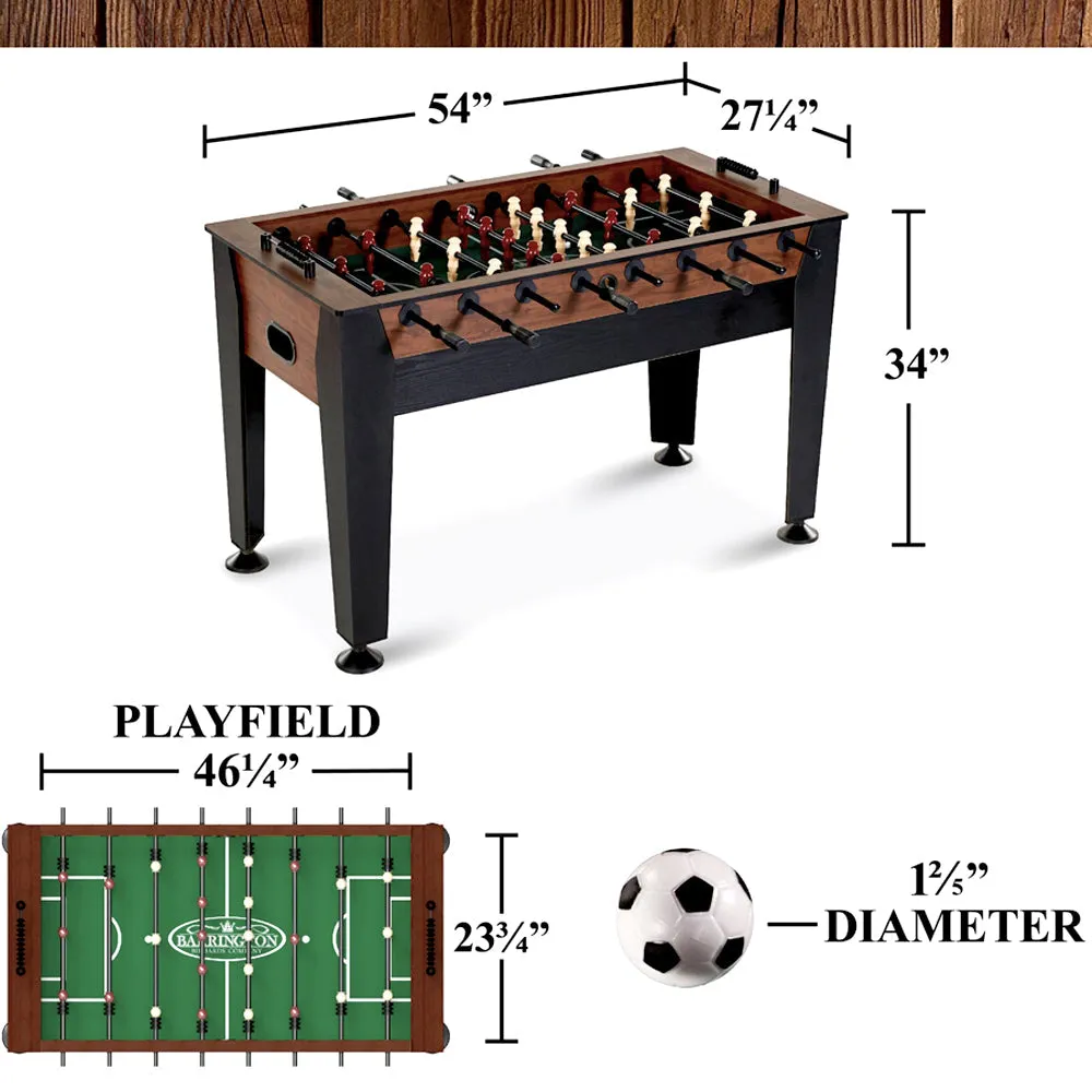 Professional Foosball Soccer Table 54" For Indoor & Outdoor