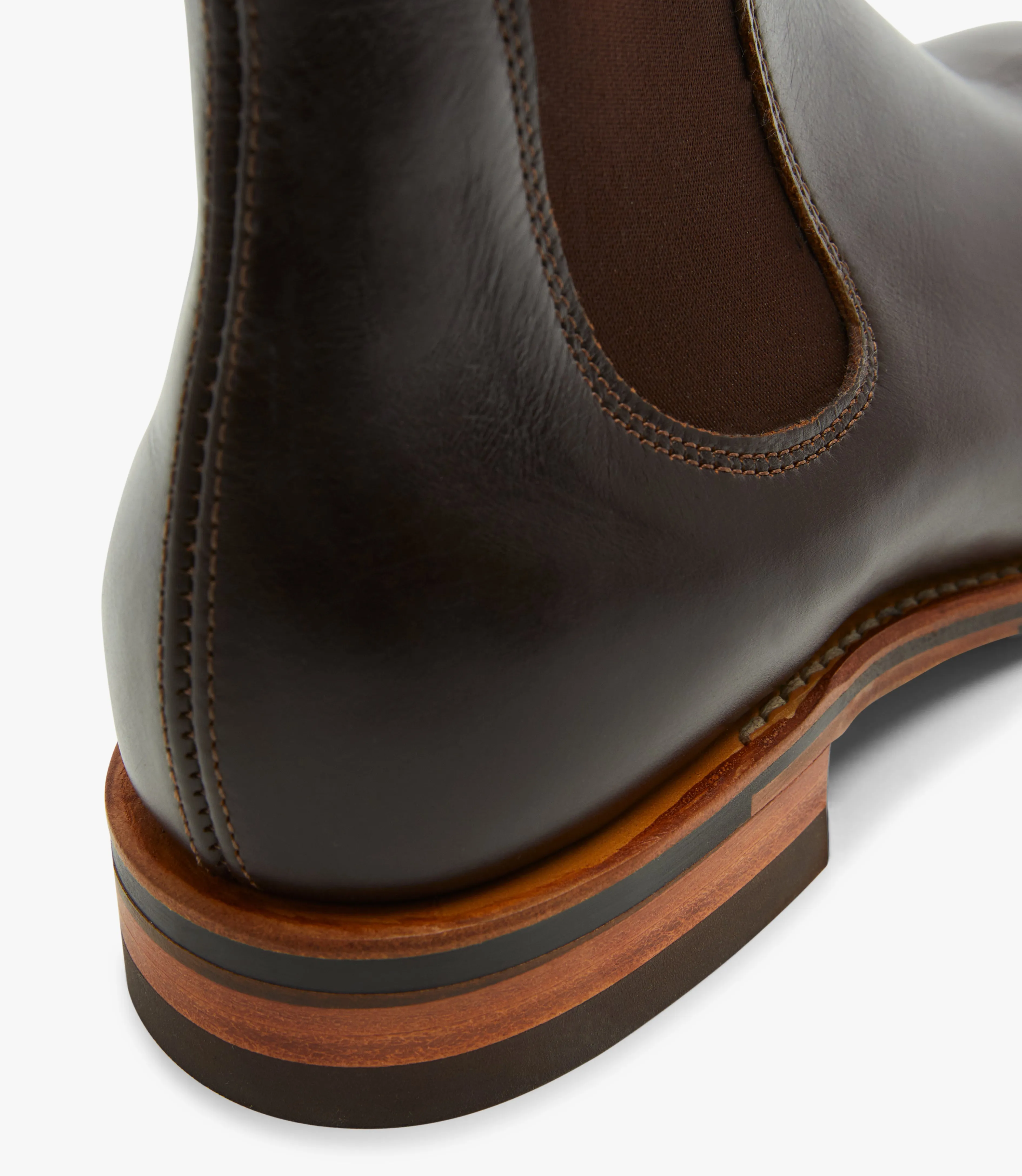 R.M.Williams - Dynamic Flex Craftsman - Brown Elastics - Raw Edge - Yearling Leather - Rum - G Fit