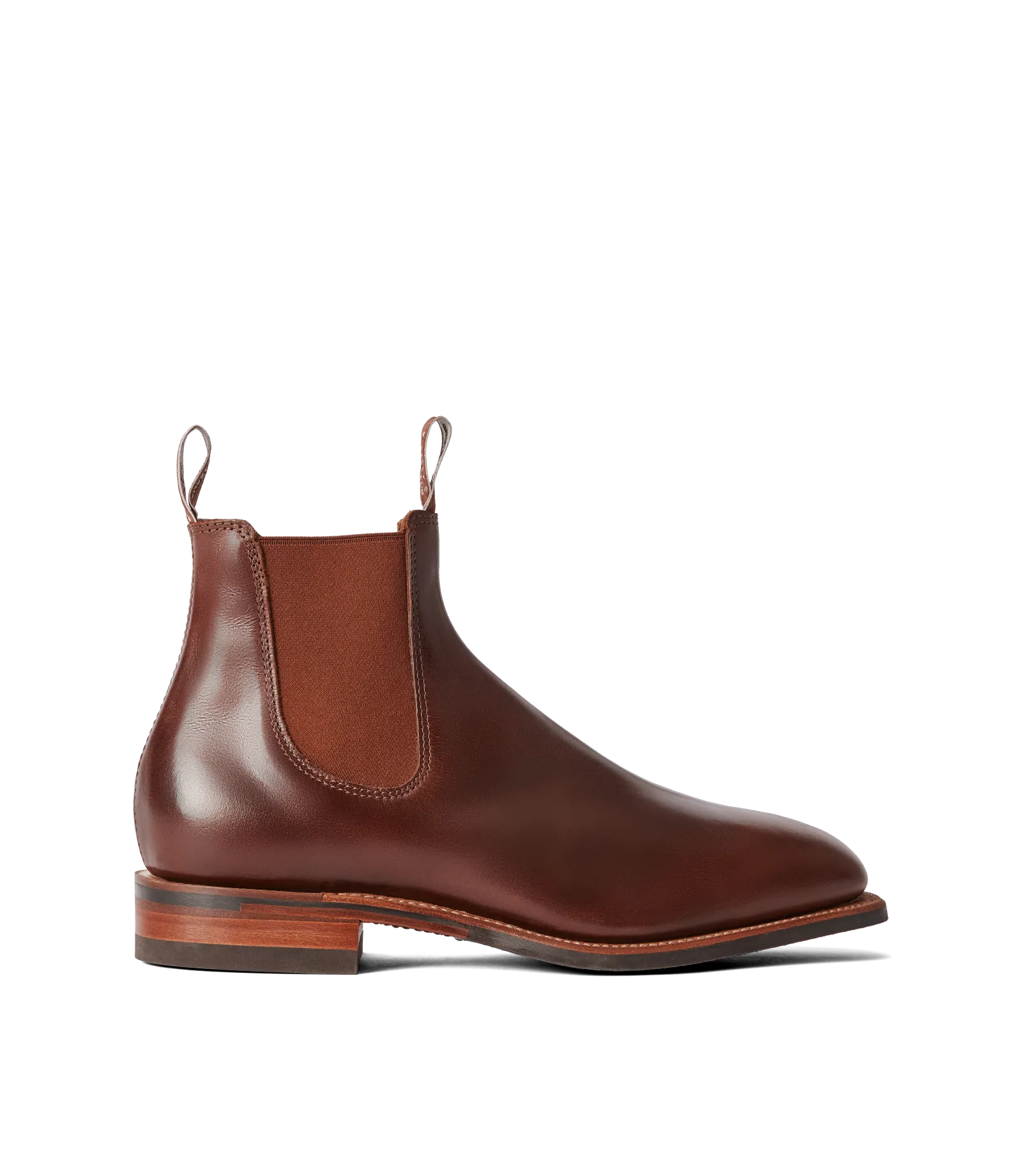 R.M.Williams - Dynamic Flex Craftsman - Pull Up Leather - Mid Brown Saddle - G Fit