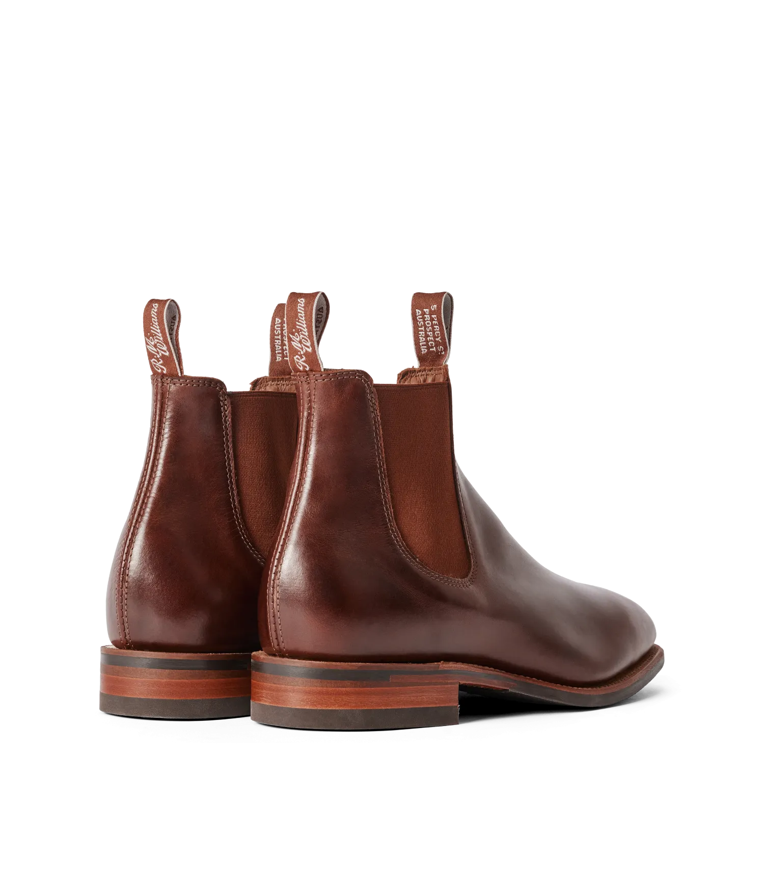 R.M.Williams - Dynamic Flex Craftsman - Pull Up Leather - Mid Brown Saddle - G Fit