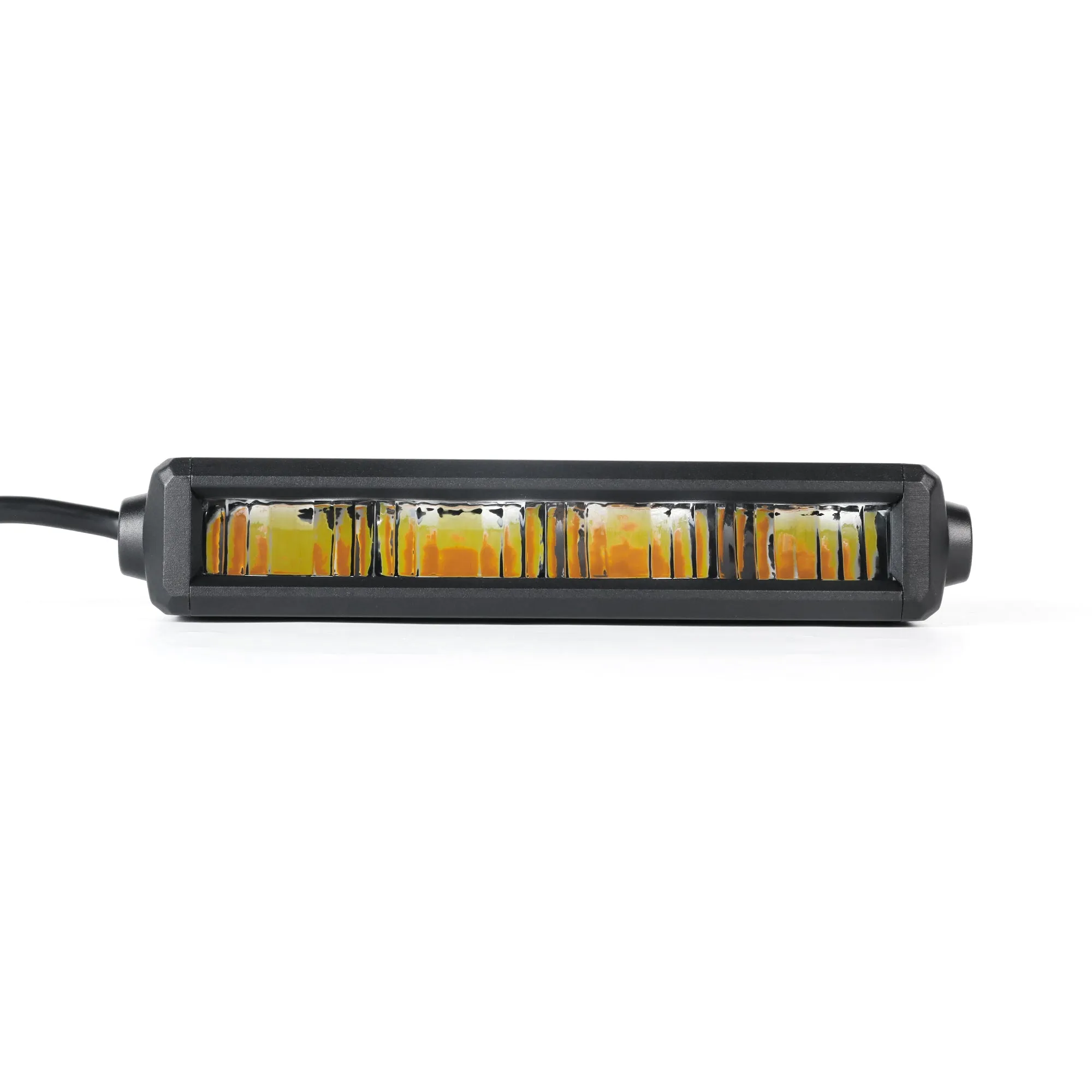 Rock Series 8-52 Inch Single Row Dual Beam LED Off-Road Light Bar White and Amber