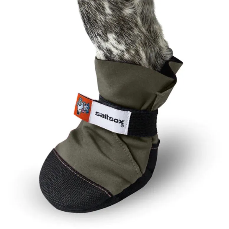 SaltSox - Winter Dog Boots, Ice Breaker Gray