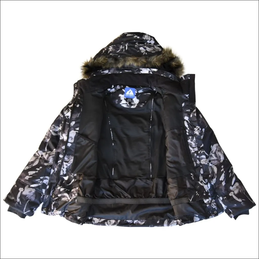 Snow Country Outerwear Girls Kids Youth Insulated Winter Ski Jacket Coat Aspens Calling S-L