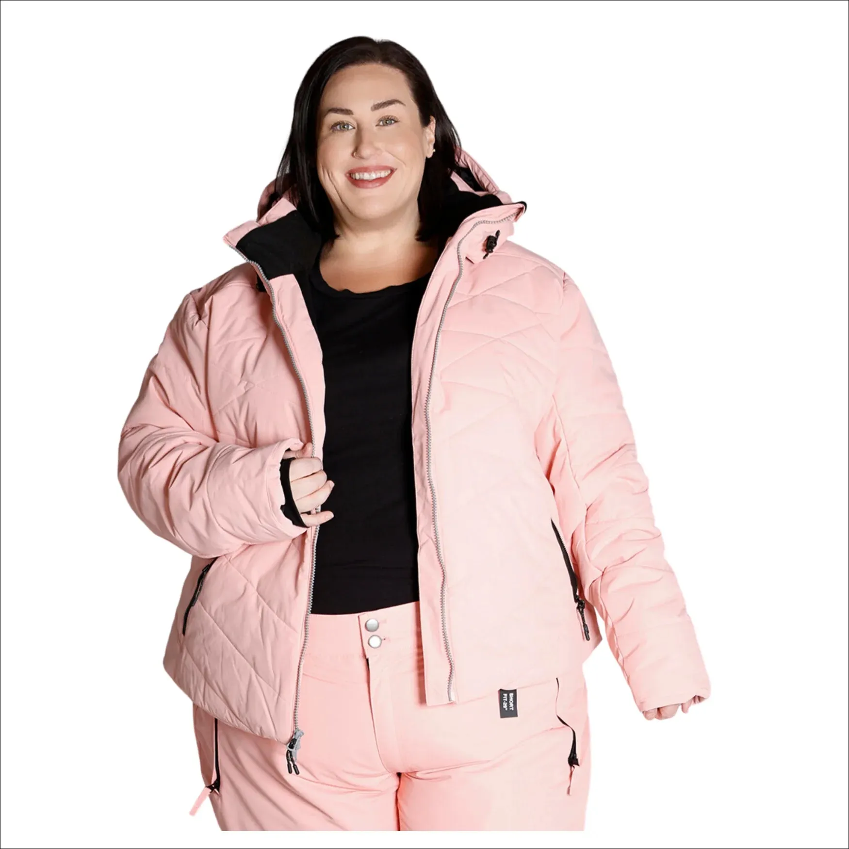 Snow Country Outerwear Womens Plus Size 1X-6X Vail Ski Coat Jacket