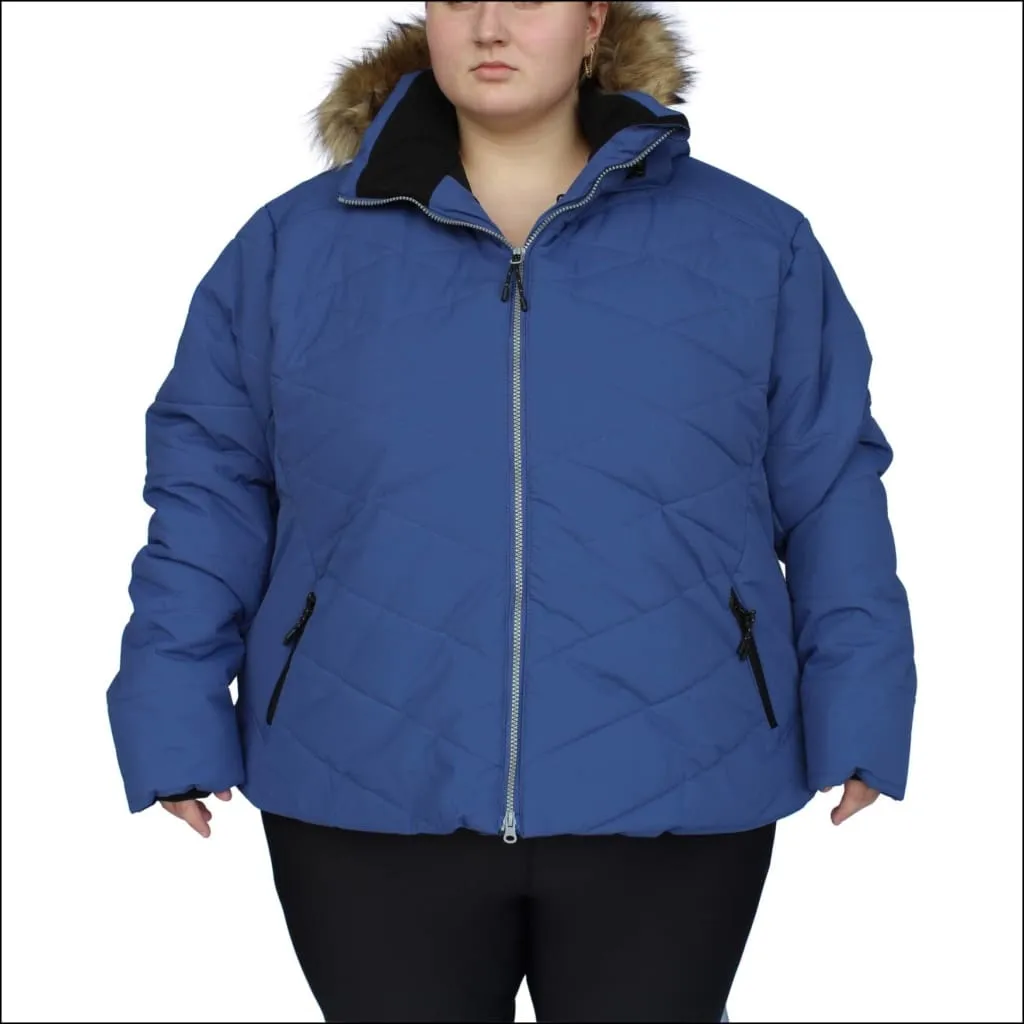 Snow Country Outerwear Womens Plus Size 1X-6X Vail Ski Coat Jacket