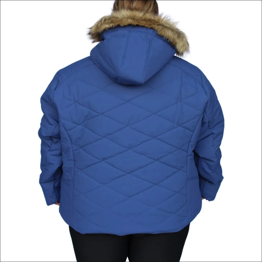 Snow Country Outerwear Womens Plus Size 1X-6X Vail Ski Coat Jacket