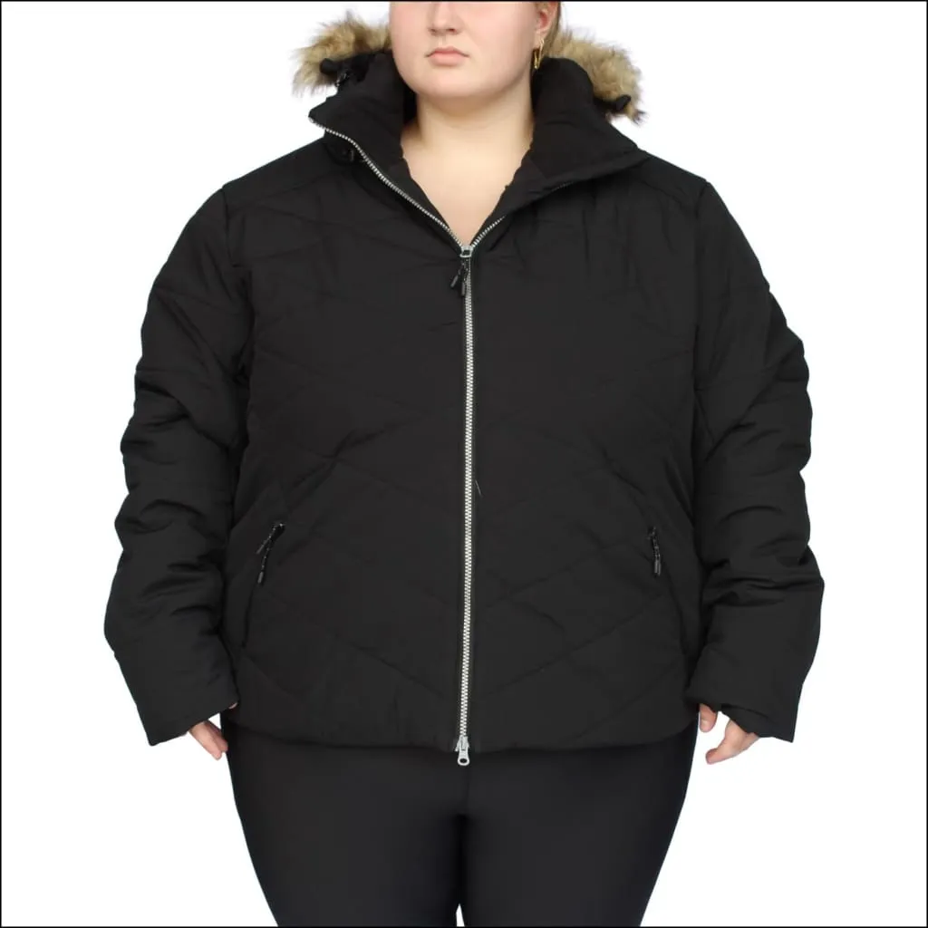 Snow Country Outerwear Womens Plus Size 1X-6X Vail Ski Coat Jacket