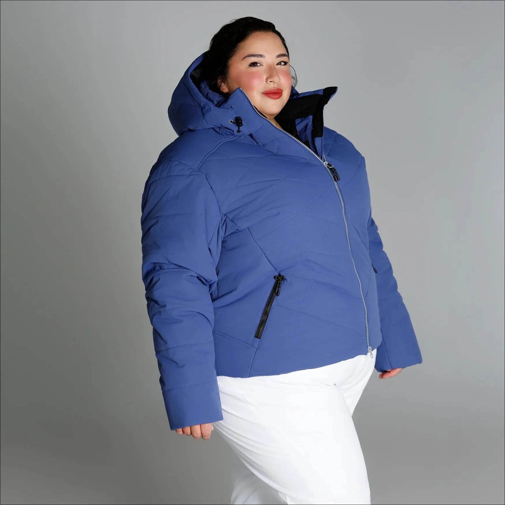 Snow Country Outerwear Womens Plus Size 1X-6X Vail Ski Coat Jacket