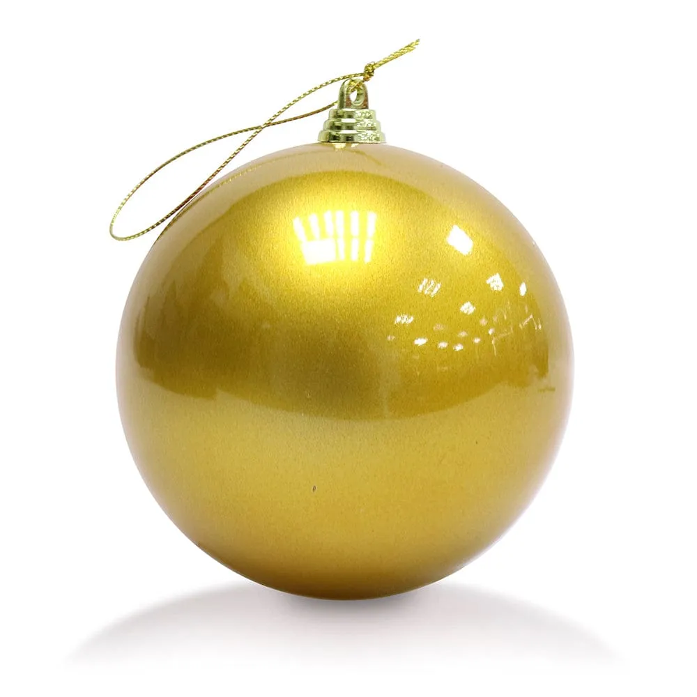 UV Stable Gold Bauble (10cm)