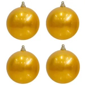 UV Stable Gold Bauble (10cm)