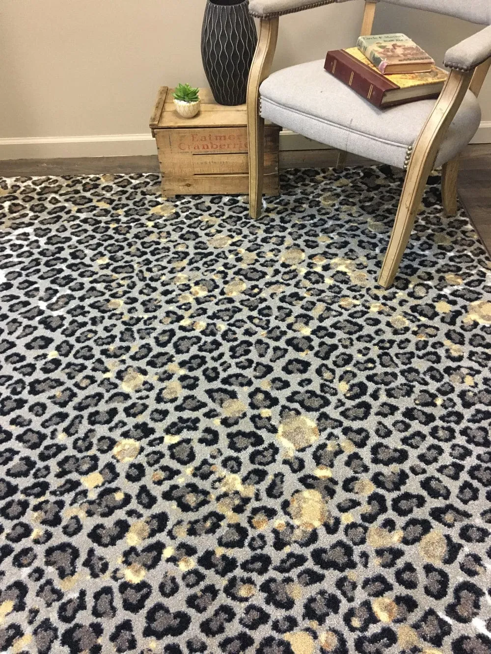 Wild Thing Leopard Print Area Rug - 6 Sizes