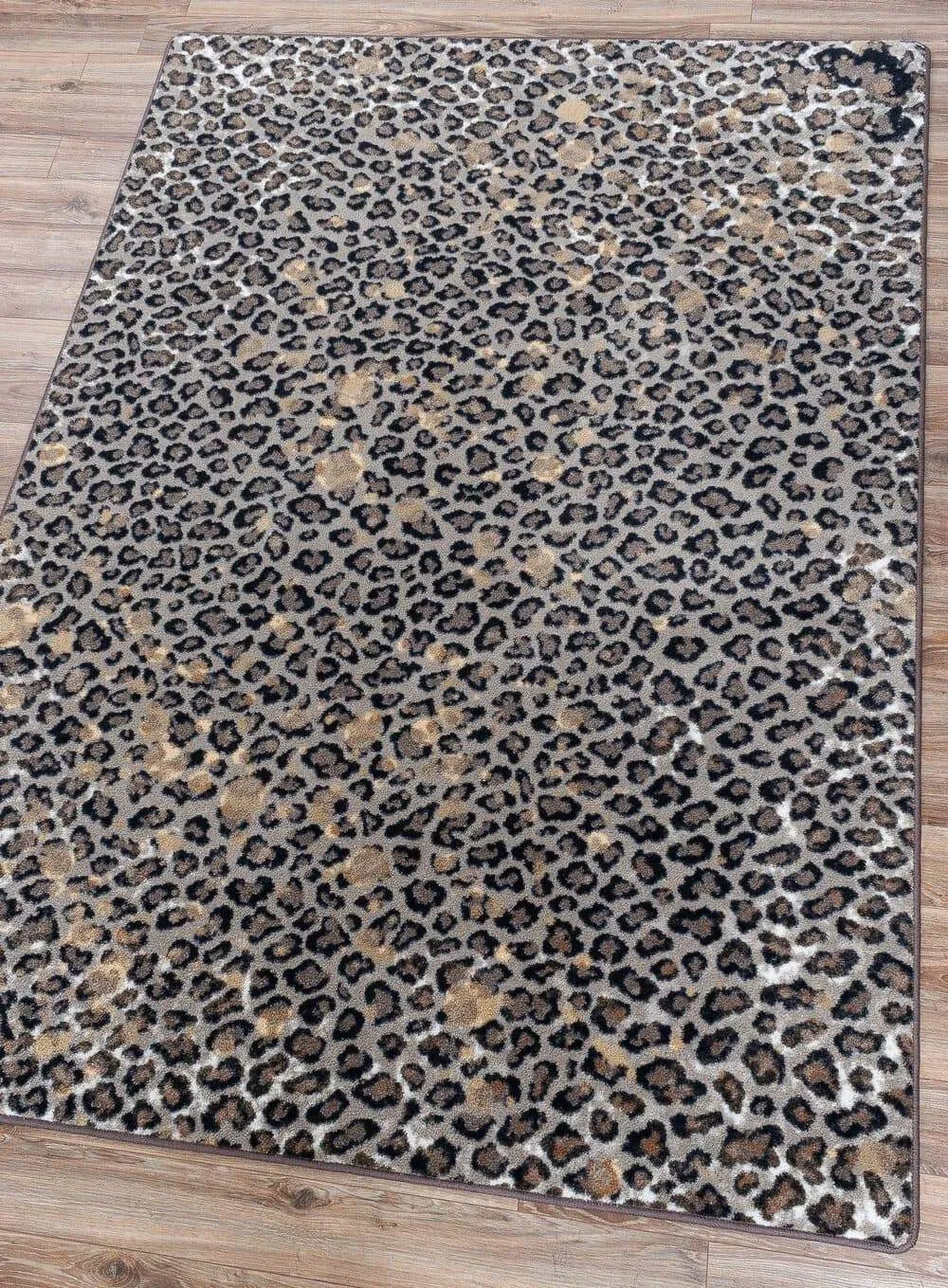 Wild Thing Leopard Print Area Rug - 6 Sizes