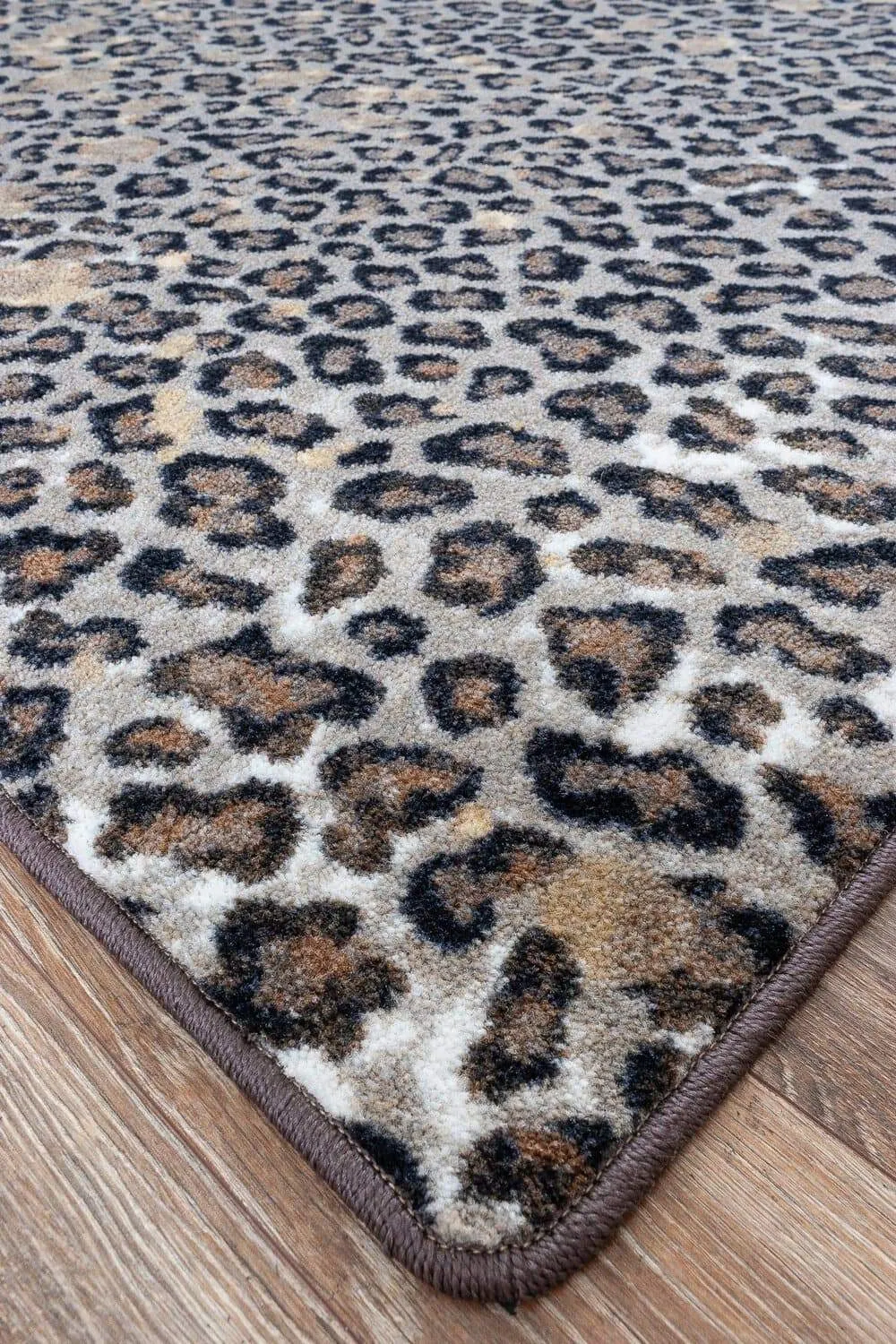 Wild Thing Leopard Print Area Rug - 6 Sizes