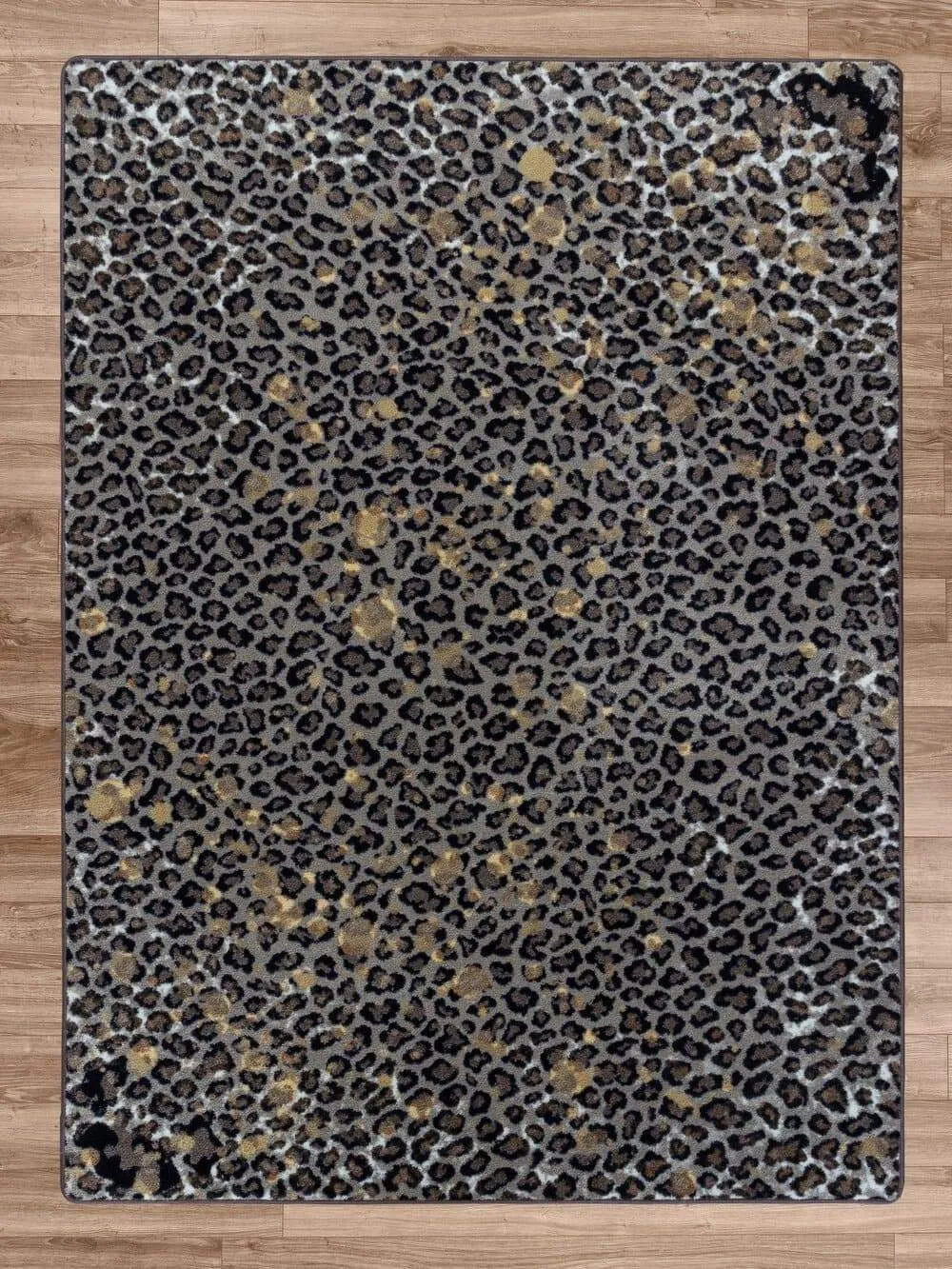 Wild Thing Leopard Print Area Rug - 6 Sizes