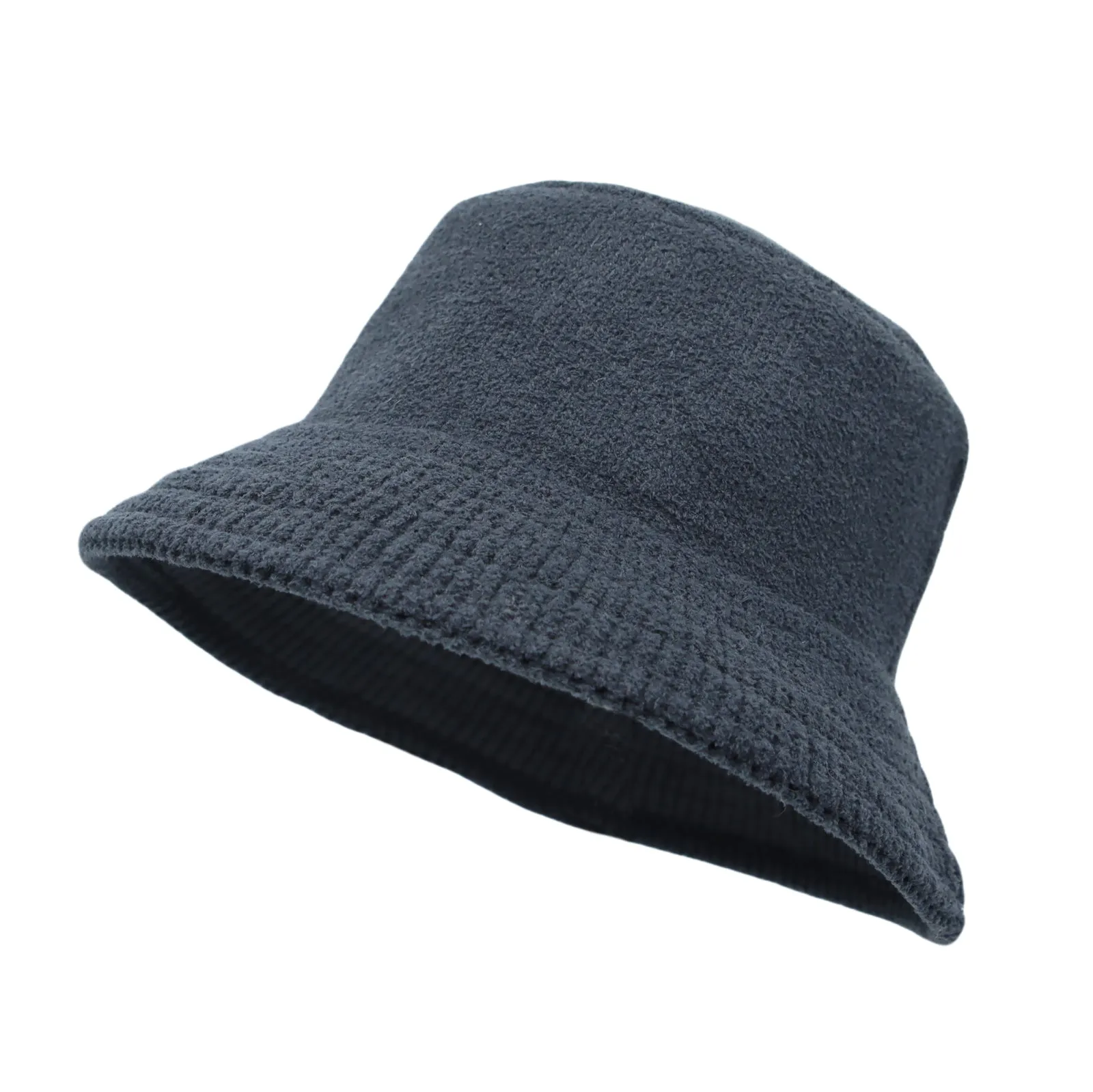 Winter Polyester Warm Bucket Hat Fedora Outdoor Cap NCB1304