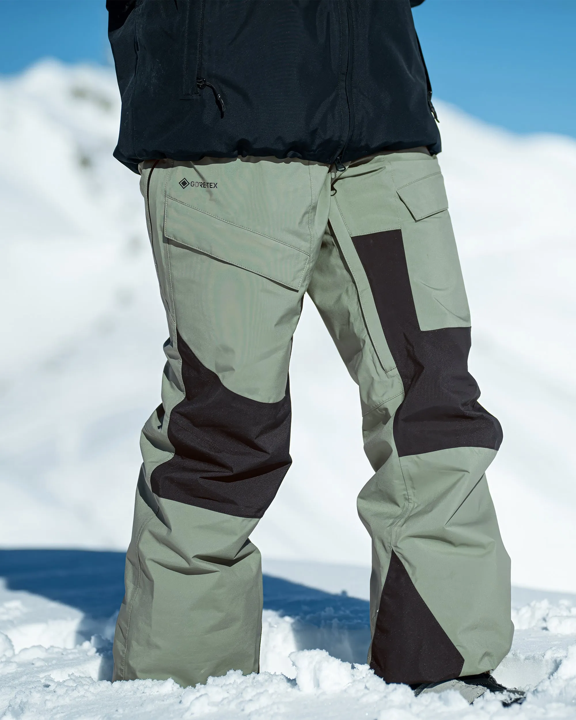 Womens V.Co At Stretch Gore-Tex Pants - Lichen Green