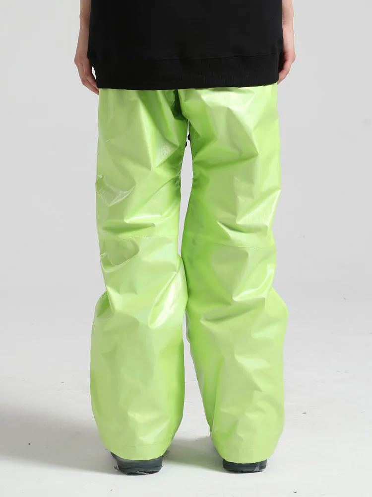 Women's Yellow Ski Pants