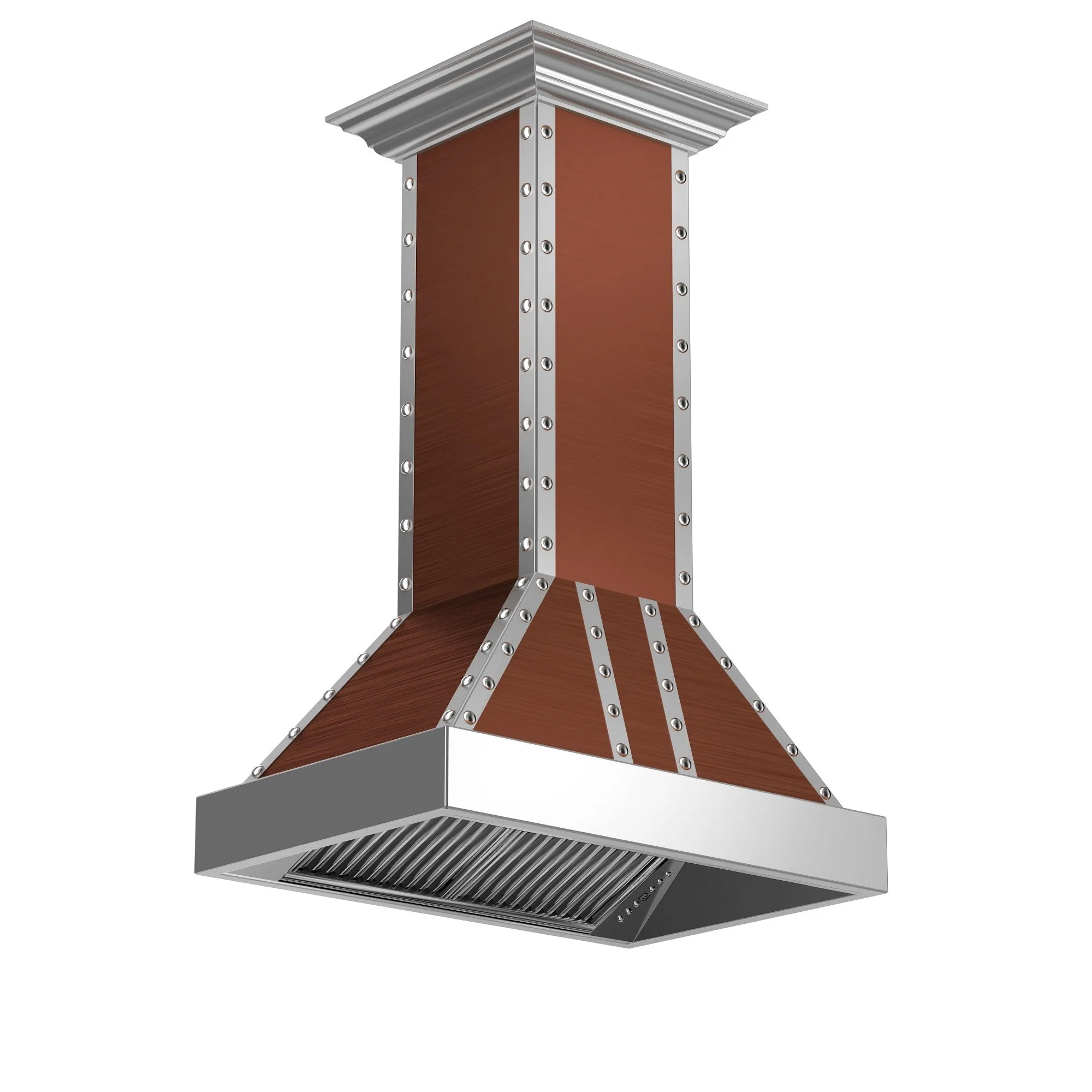 ZLINE 30" Designer Series Copper Island Range Hood (655i-CSSSS-30)